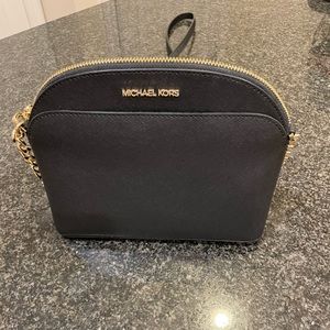Michael Kors black Jet Set Travel Purse